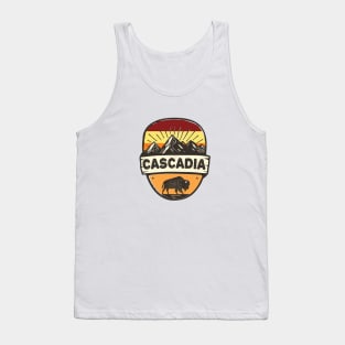 Cascadia Oregon Washington British Columbia Vancouver Seattle Portland Tank Top